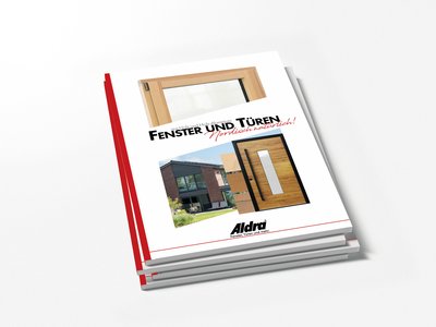 Neuer Katalog für Fenster und Türen aus Holz und Holz-Alu von Aldra