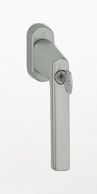 abschließbarer Fenstergriff für RC2 in edelstahl, WF237