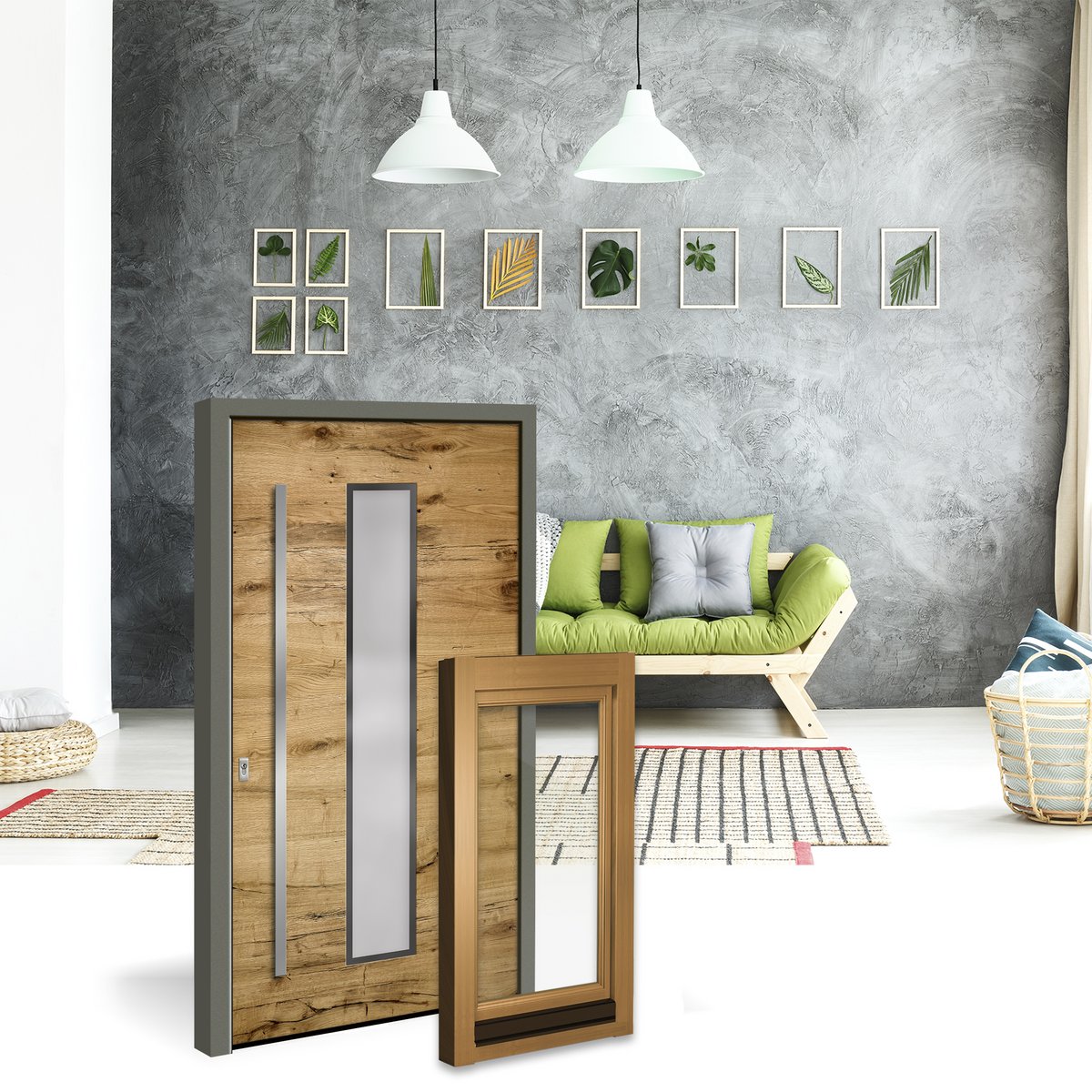 Aldra Fenster Türen Holz zwei
