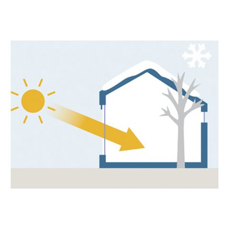 Tagsüber im Winter 