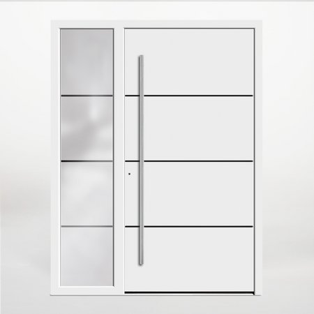 Aldra HT New Alustyle 7730-95 Verkehrsweiss mit Seitenteil