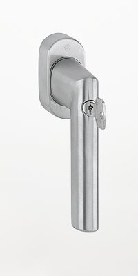 abschliessbarer Design-Fenstergriff, stahlfarbig, WF269