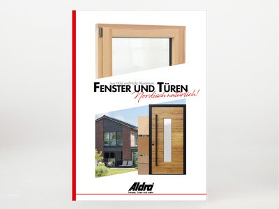 Katalog für Fenster und Türen aus Holz und Holz-Alu