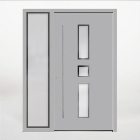 Aldra HT New Alustyle 7751-50 Weissaluminium mit Seitenteil
