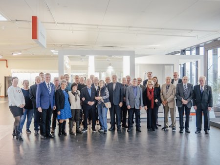 Alljährliche Weihnachtsfeier der Aldra-Veteranen