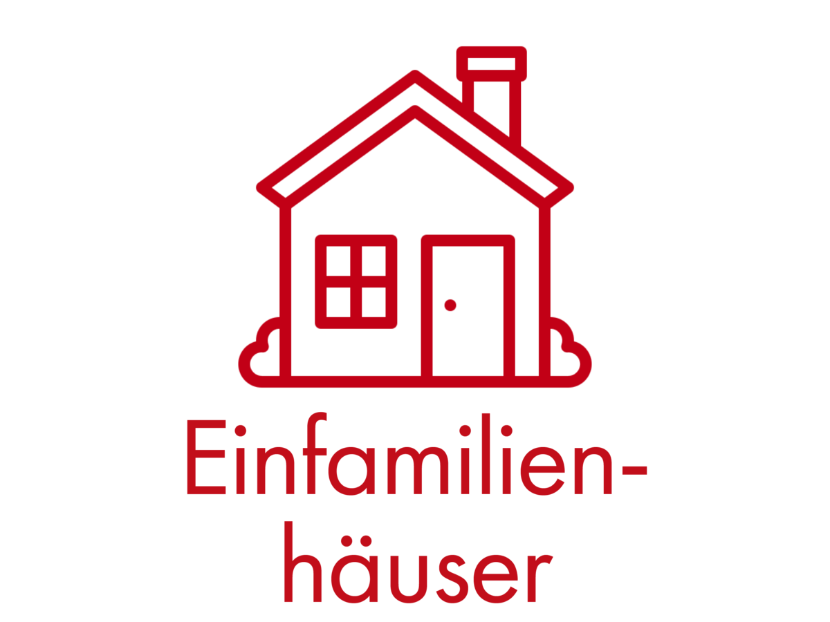 Einfamilienhäuser Rot