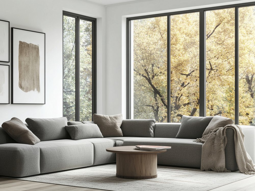 Aldra Wohnen Fenster Holz Alu