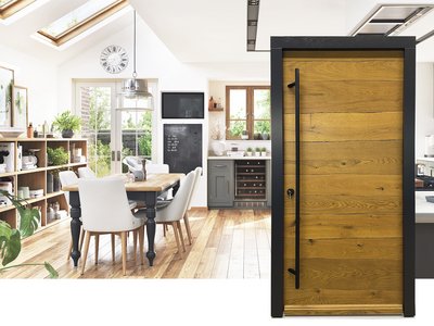 Modell 500 - EinzigARTig Haustüren aus Holz