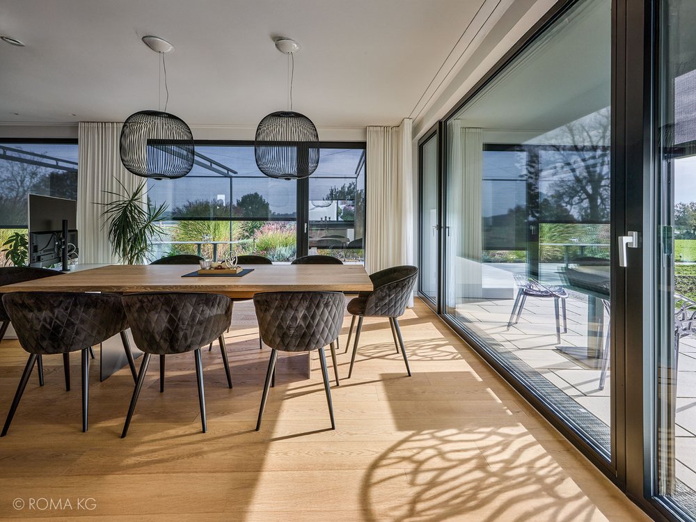Aldra Textilscreens Wohnzimmer ZIP