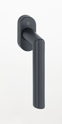 schwarzer Design-Fenstergriff WF256