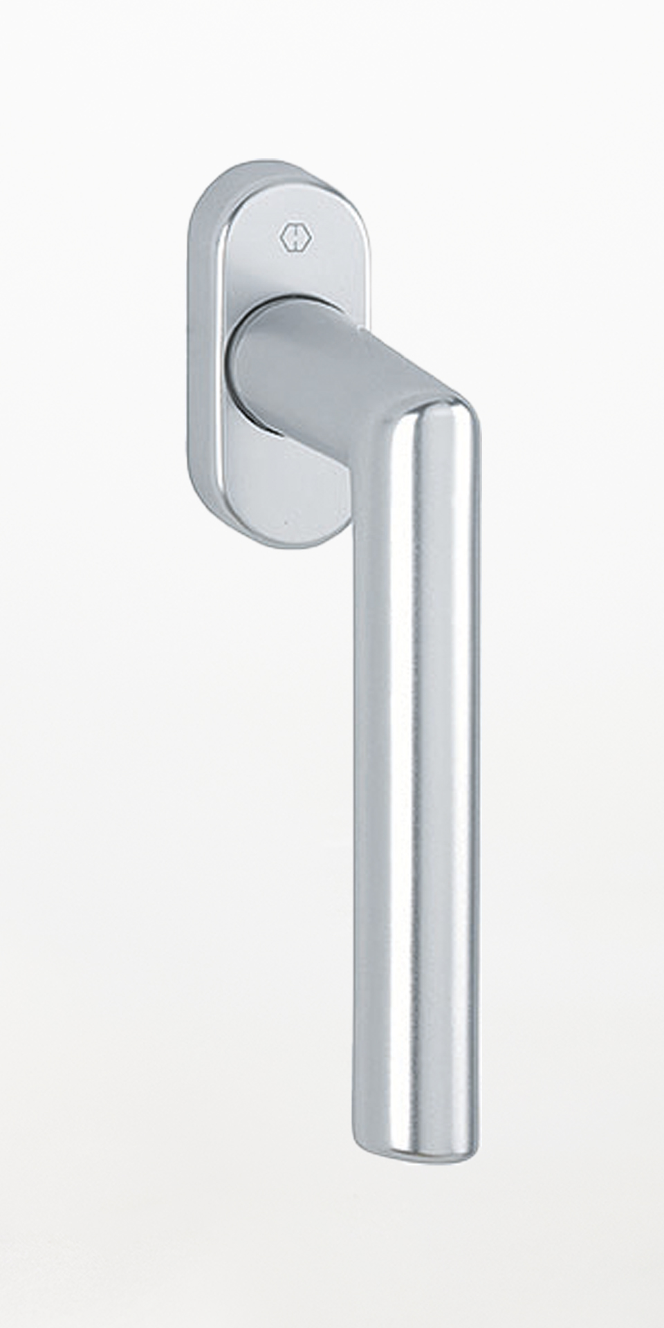 silberfarbener Design-Fenstergriff WF251