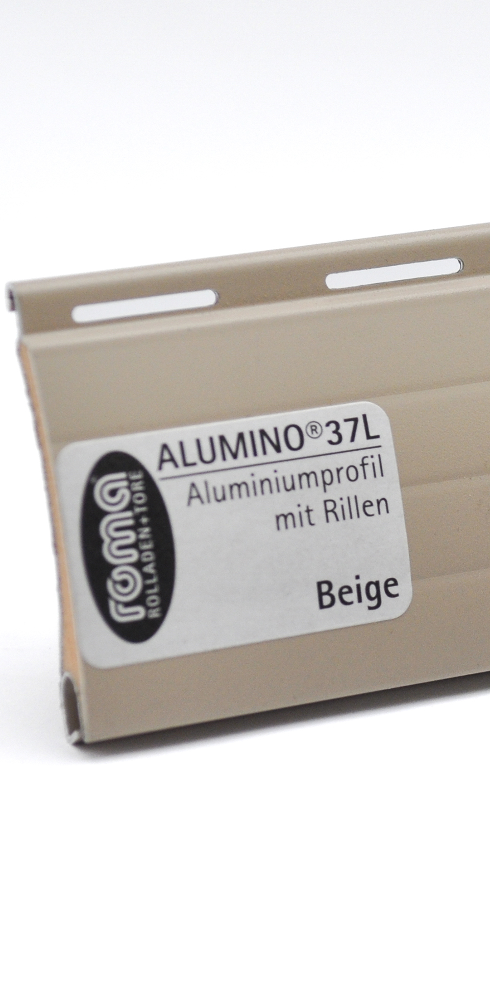 ROMA Alumino Beige m Rillen
