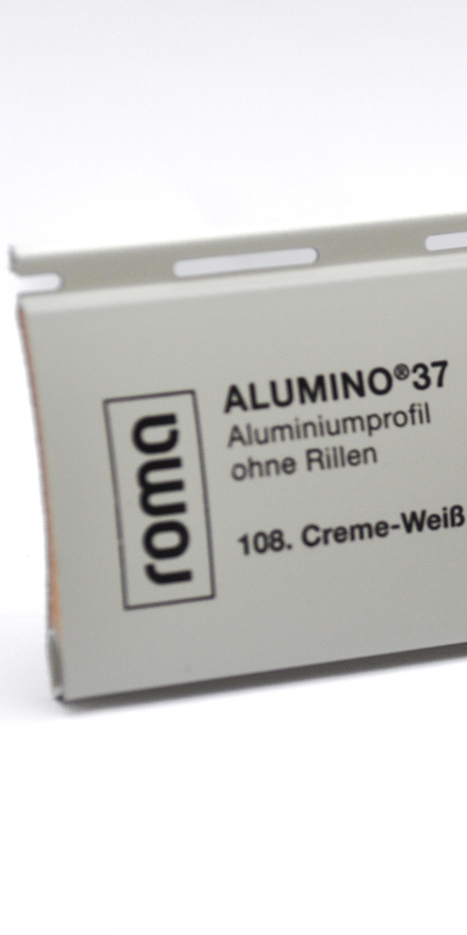 ROMA Alumino Cremeweiss oRillen