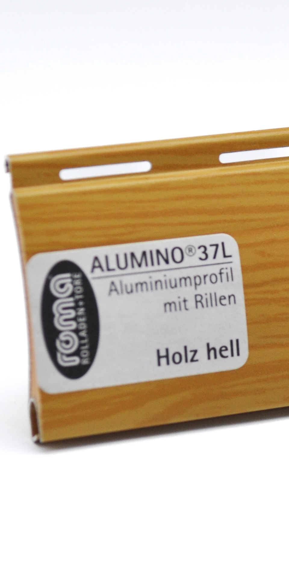 ROMA Alumino Holz Hell mRillen